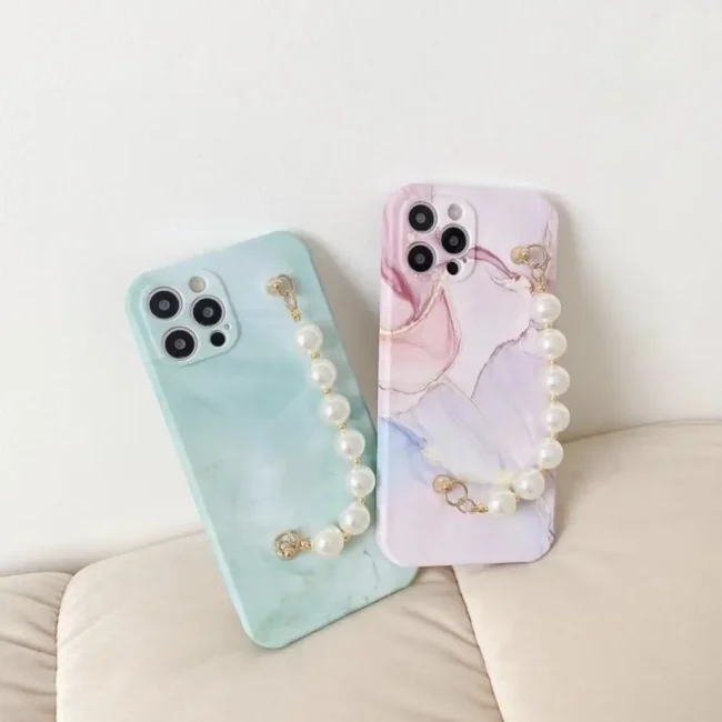 Marble chain case cover