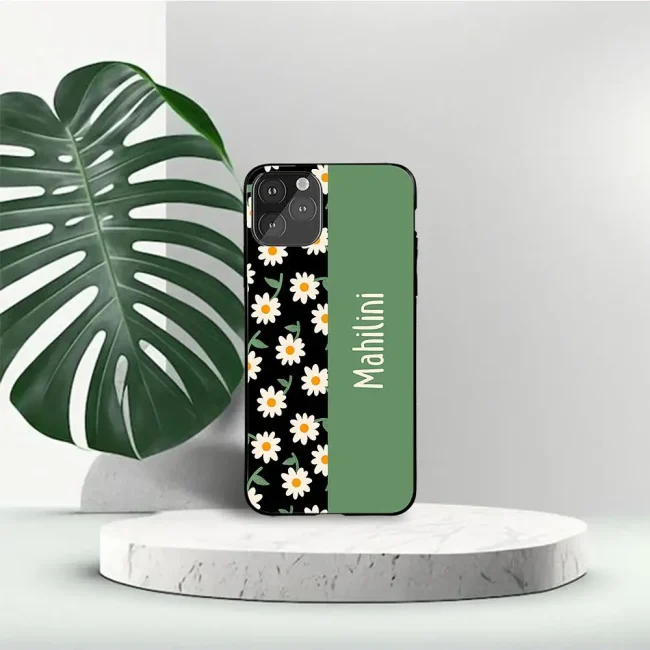 Blooming flower and Beauty with name case