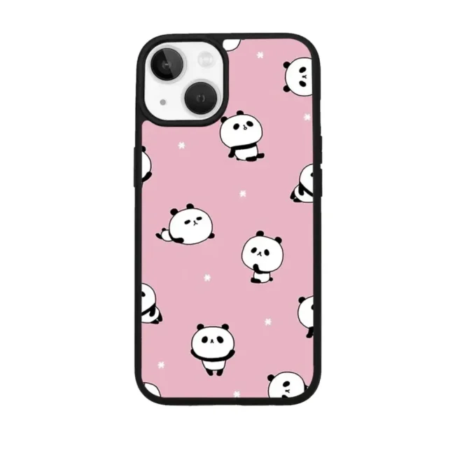 Cute panda glossy case.