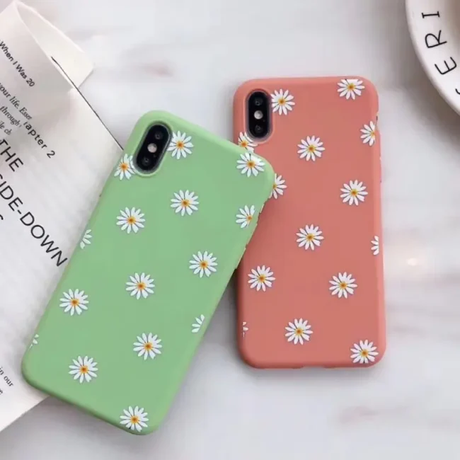 Daisy flower case cover