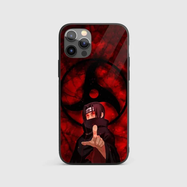 Itachi Sharingan Glass Case