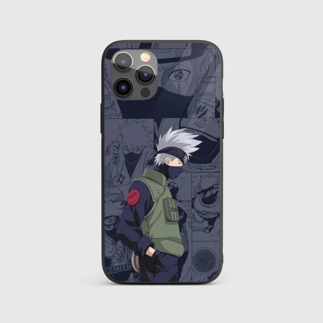 Kakashi Manga Glass Case